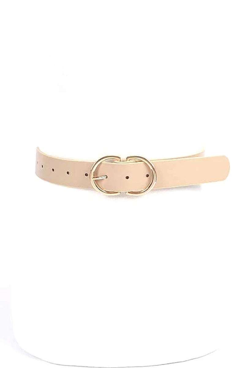 Double Ring Buckle Fashion Belt