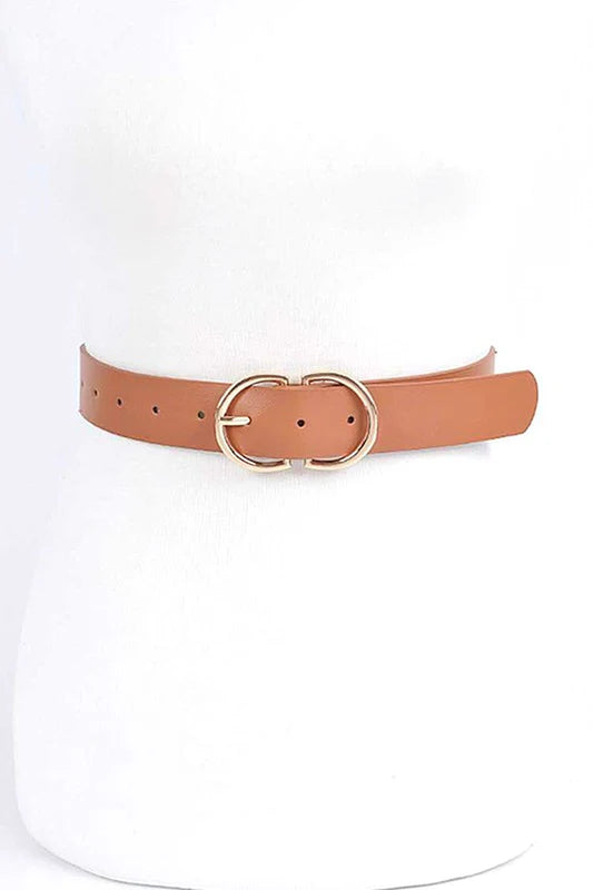 Double Ring Buckle Fashion Belt