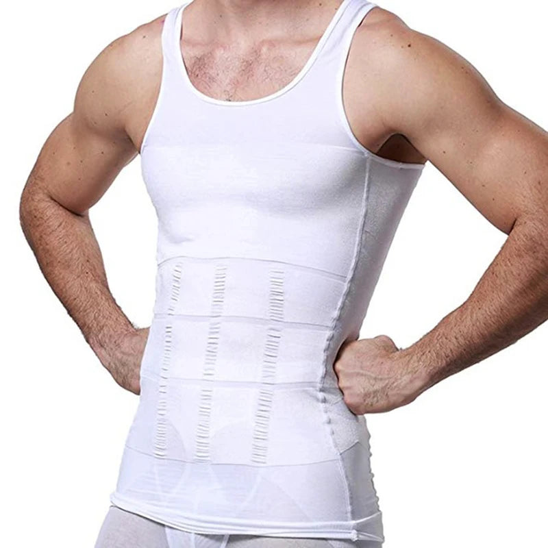 Slimming Vest Men'S Slimming Underwear Body Shaper Waist Cincher Corset Men Shaper Vest Body Slimming Tummy Belly Body Shapewear