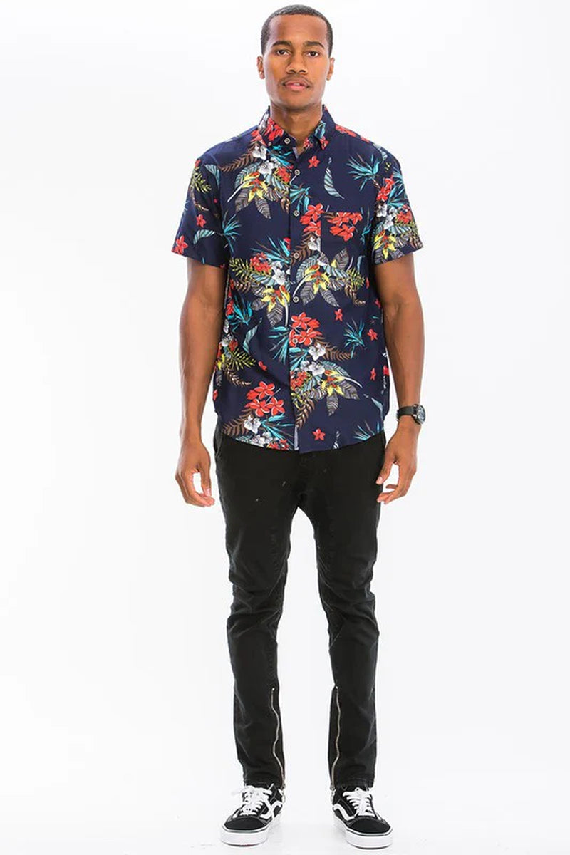 HAWAIIAN BUTTON down SHIRT
