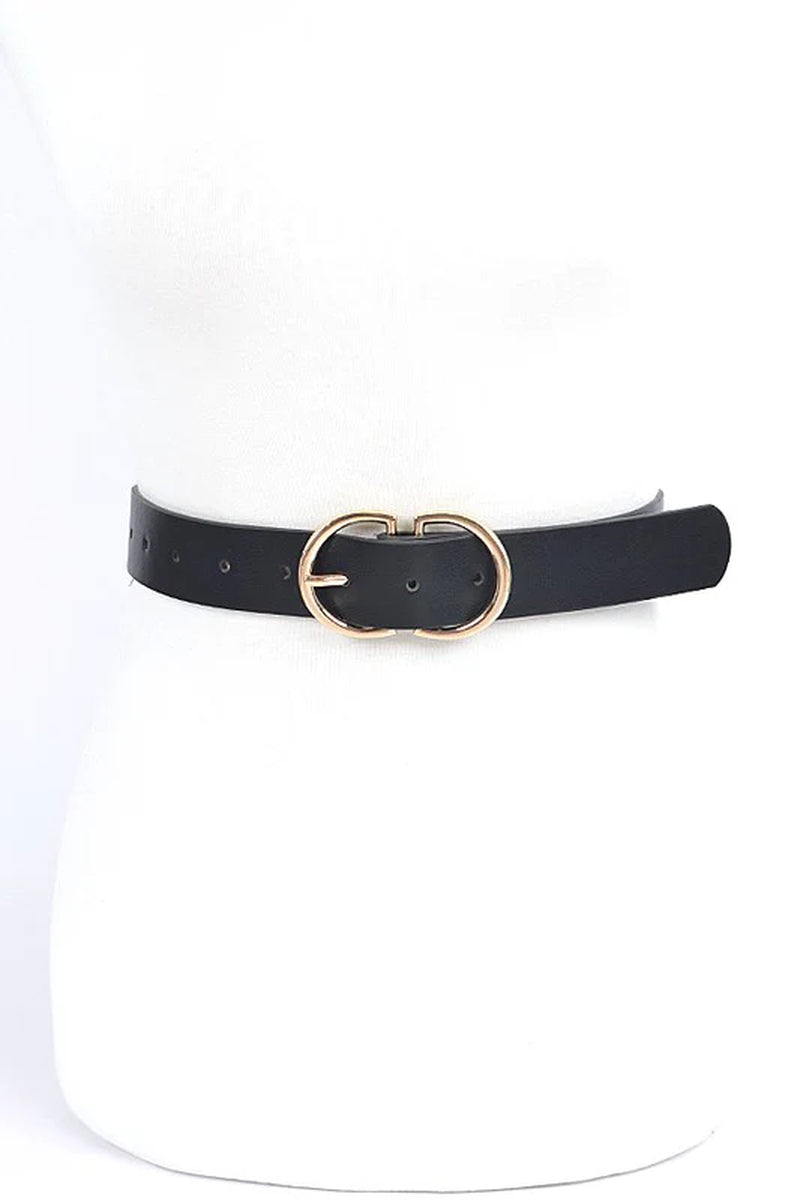 Double Ring Buckle Fashion Belt