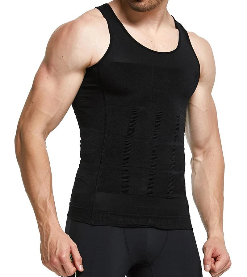 Slimming Vest Men'S Slimming Underwear Body Shaper Waist Cincher Corset Men Shaper Vest Body Slimming Tummy Belly Body Shapewear